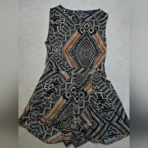 Geometric Patterned Romper